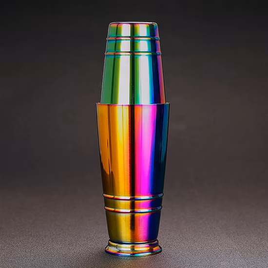 스테인레스 스틸 칵테일 18/28oz 2피스 세트 보스턴 셰이커 세트(헤비 베이스 포함)